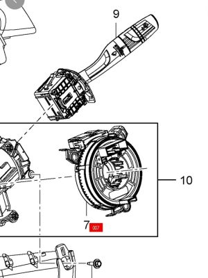 Przewód Spiralny Czujnika Klaksonu Do Kierownicy C30 C20R  |  Części Samochodowe Części Samochodowe Części Samochodowe